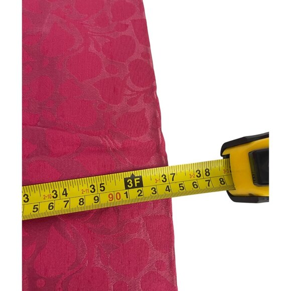 Vintage Alper Schwartz Womens Dress Jacket Set Small Pink Jacquard Cocktail 70s - Picture 14 of 15